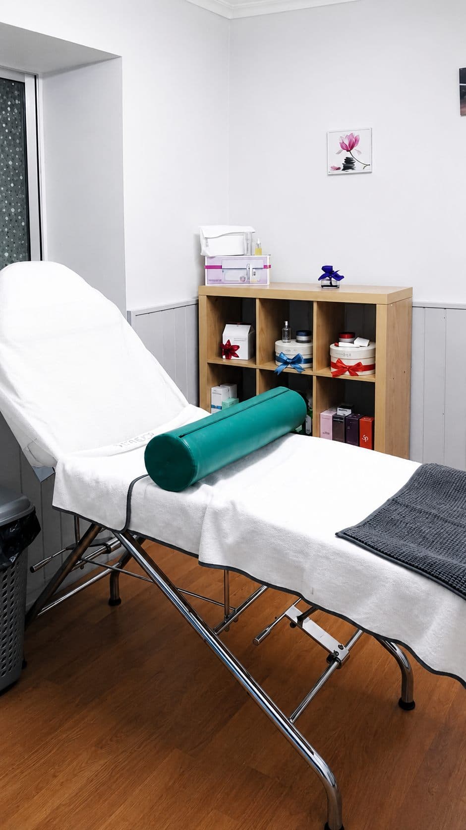 Interior del centro de estética Rosana Varela en Ribadeo