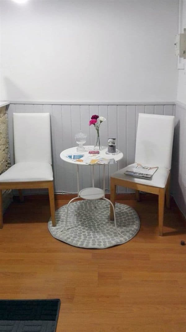 Zona de tratamientos faciales en Ribadeo