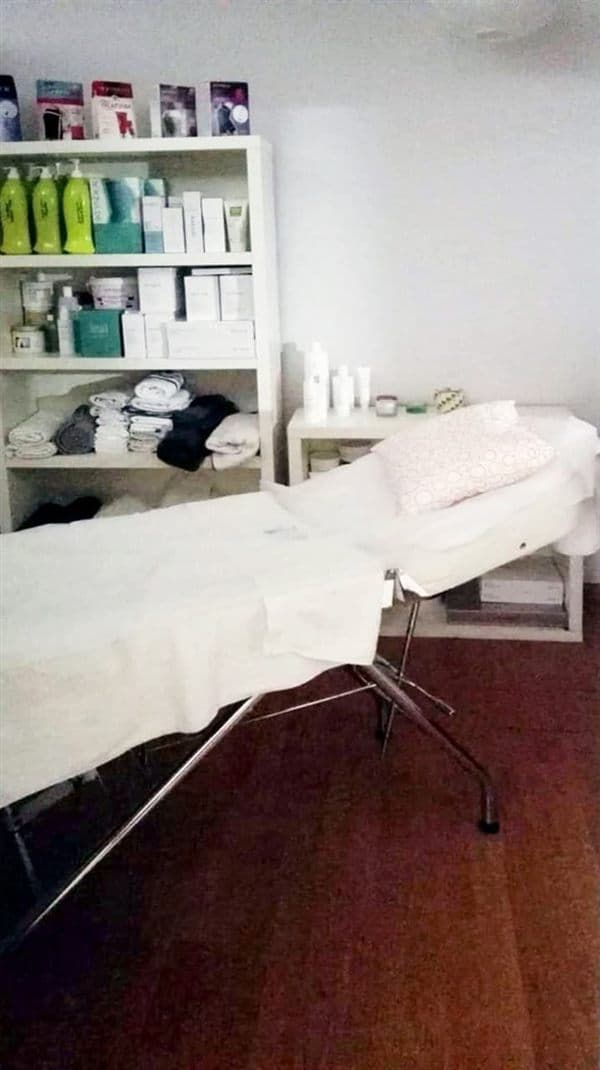 Recepción del centro de estética en Ribadeo